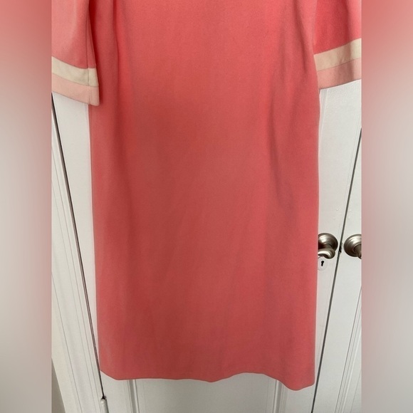 Vanity Fair Vintage Retro Fleece Pink & Cream Stripe Comfy Soft House Robe 70’s - Picture 9 of 15